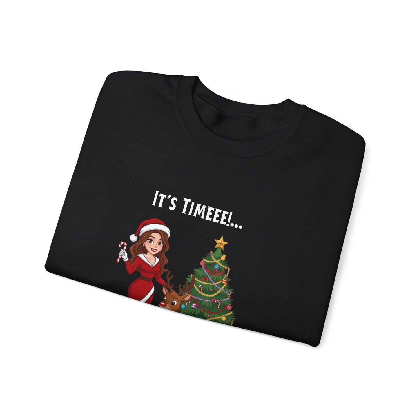 All I Want For Christmas (Light Tone) Unisex Ugly Sweatshirt