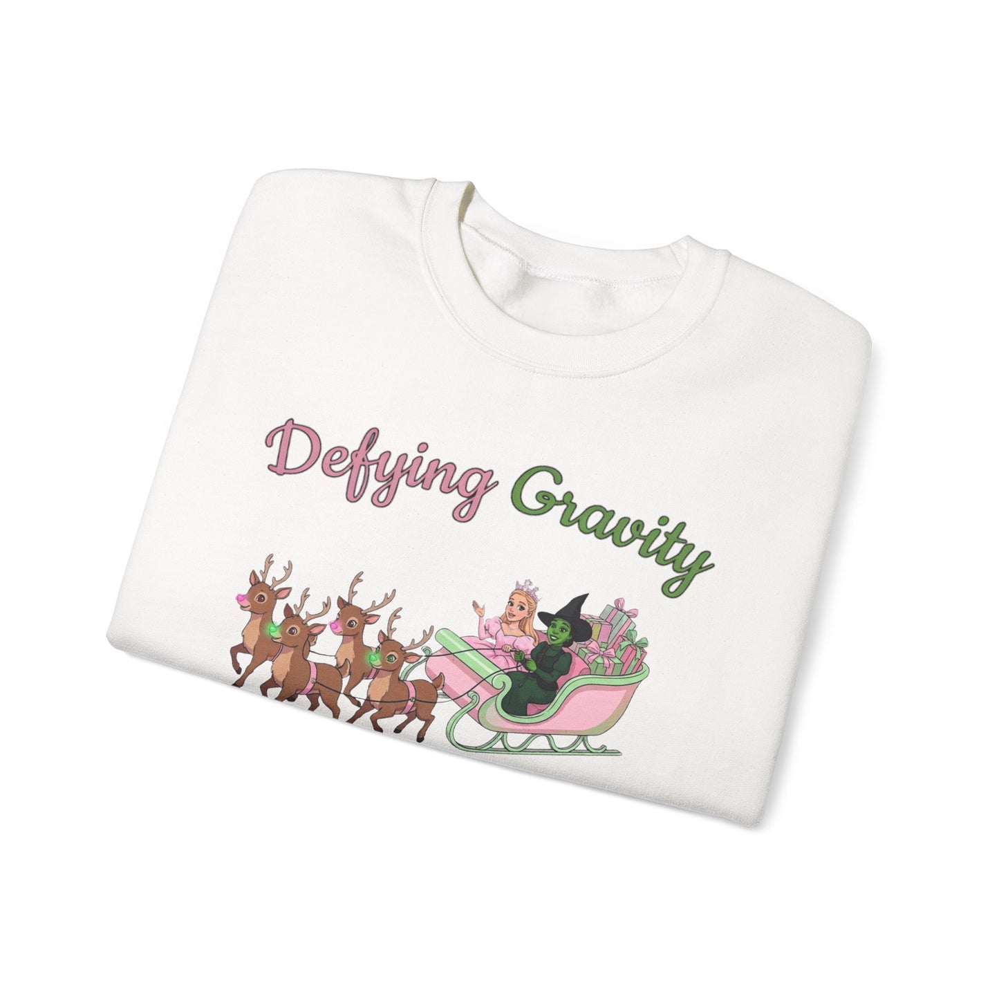 Defying Gravity Wicked Ugly Christmas Sweatshirt