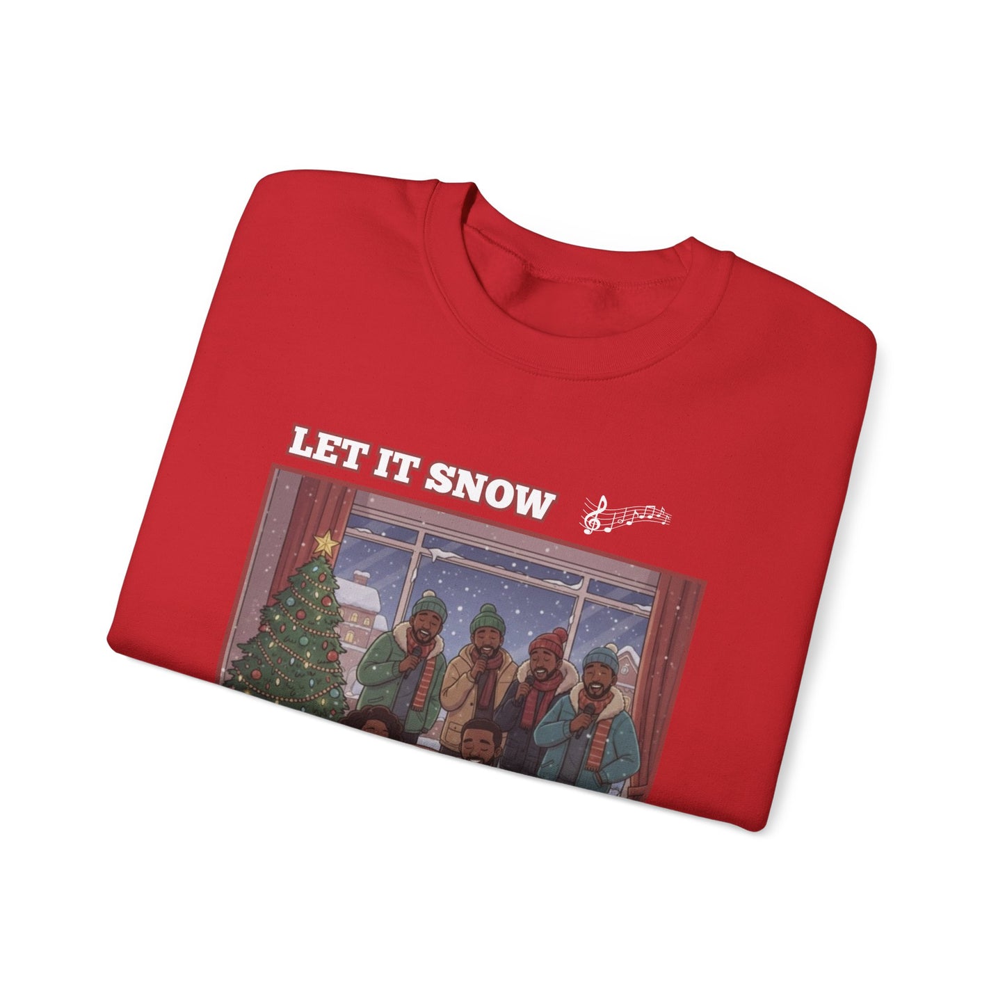 Let It Snow Unisex Ugly Christmas Sweatshirt