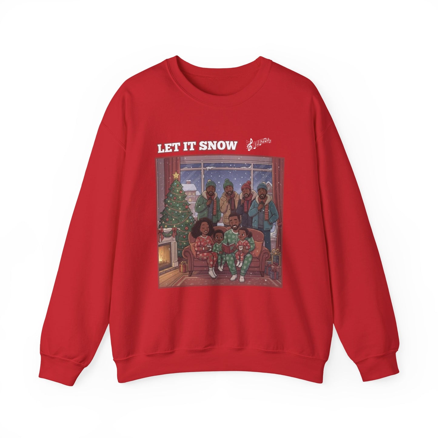 Let It Snow Unisex Ugly Christmas Sweatshirt