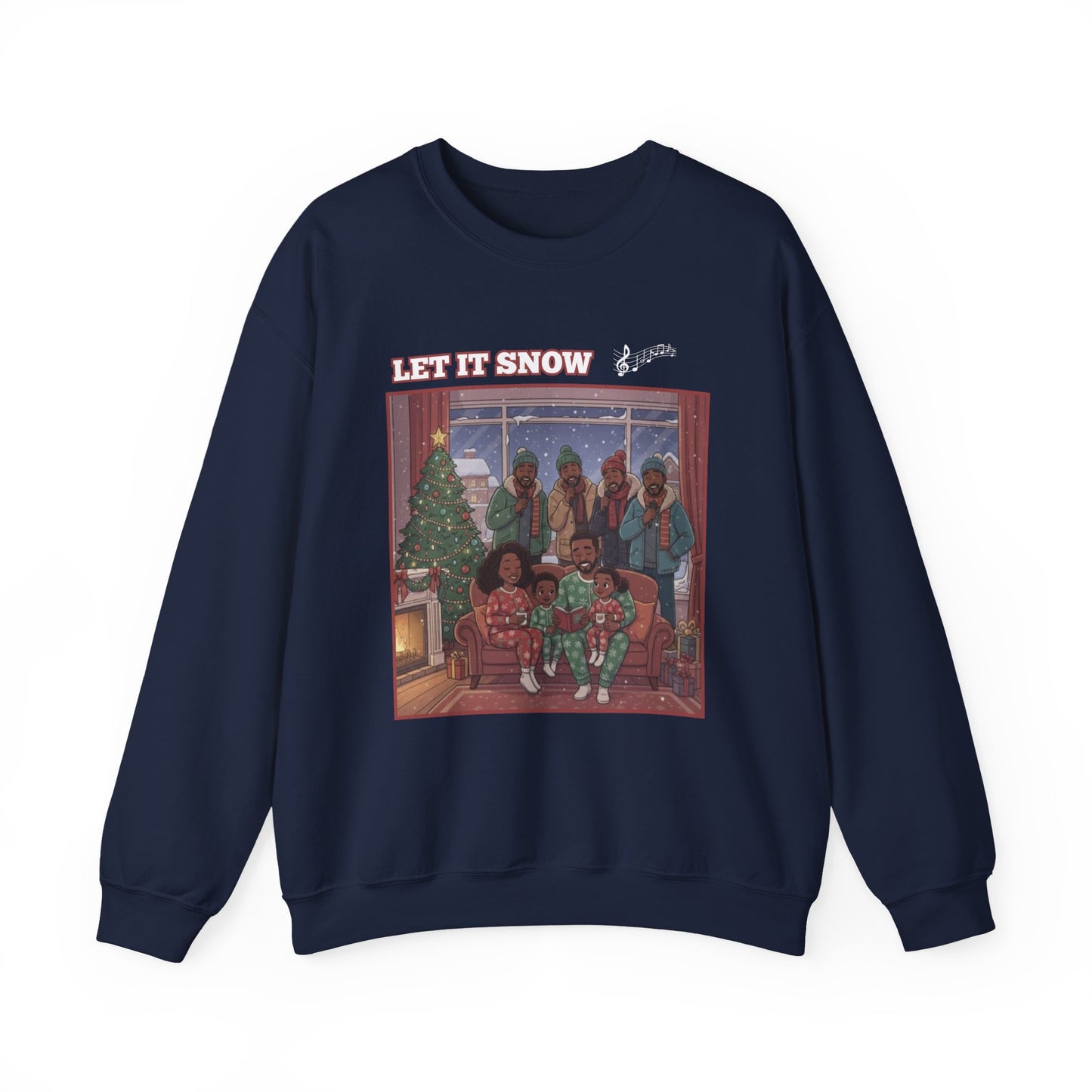 Let It Snow Unisex Ugly Christmas Sweatshirt