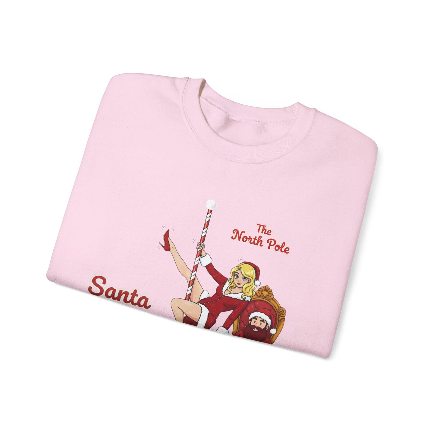 Santa Baby (Light Tone) Unisex Ugly Christmas Sweatshirt