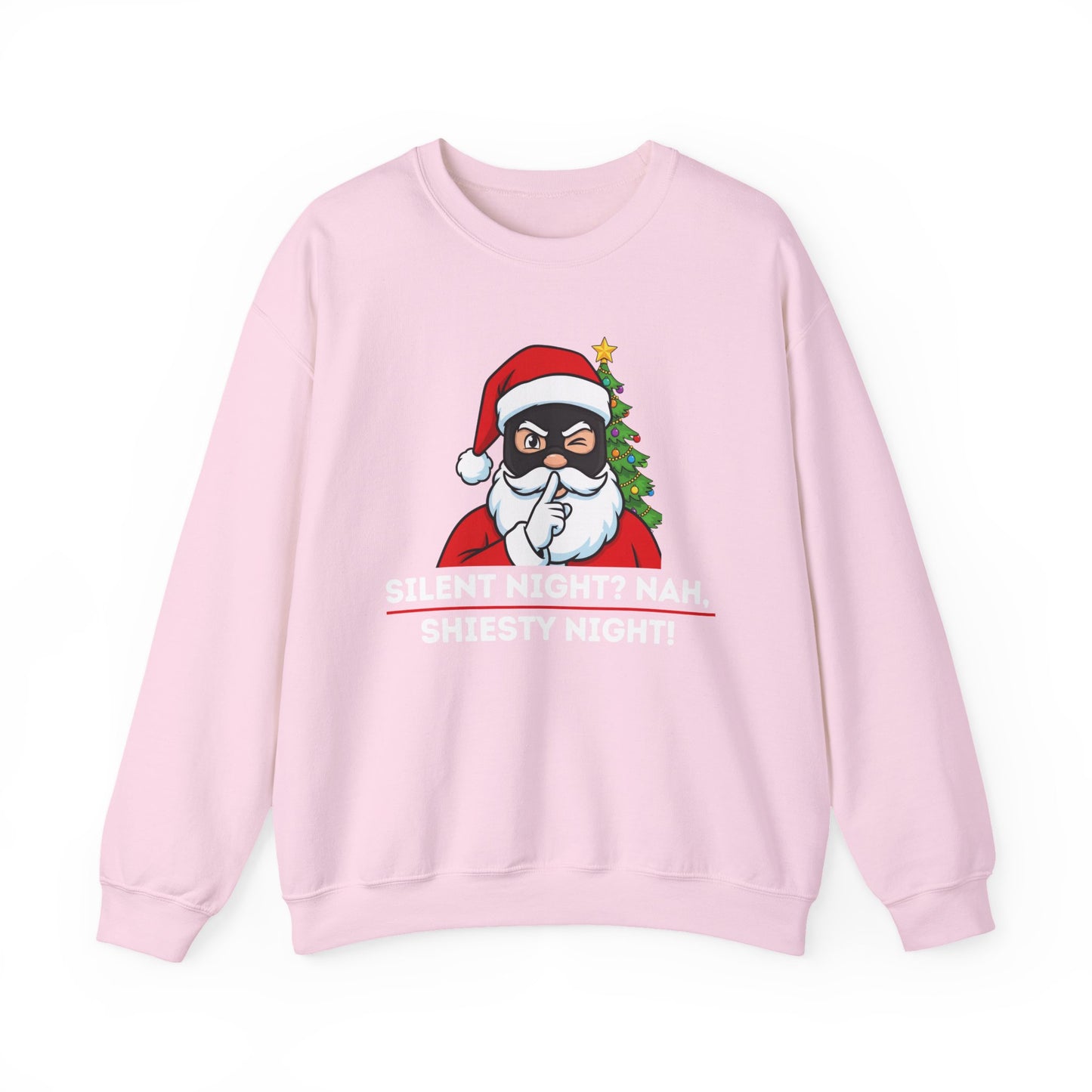 Shiesty Night (Light Tone) Unisex Ugly Christmas Sweatshirt