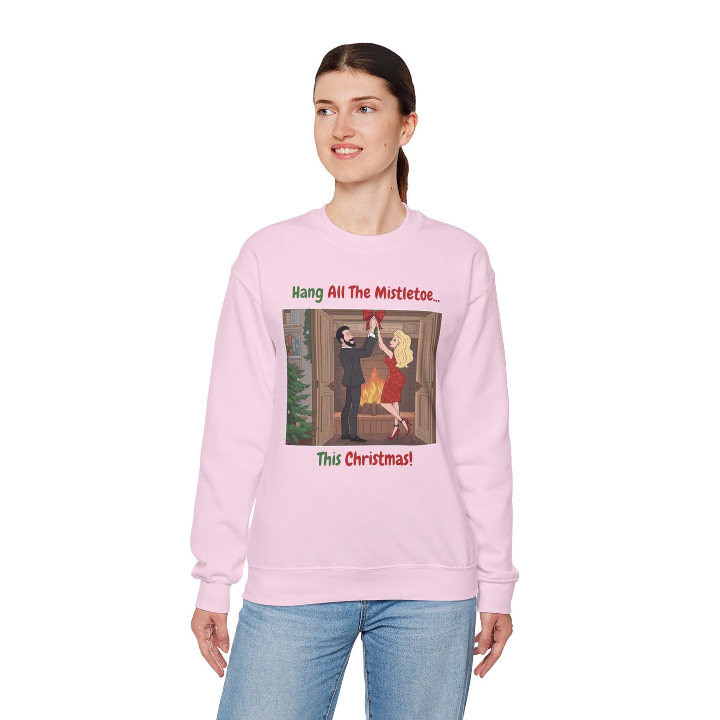 This Christmas (Light Tone) Unisex Ugly Christmas Sweatshirt