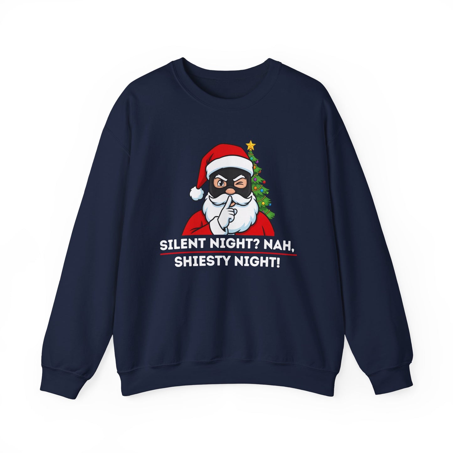 Shiesty Night (Light Tone) Unisex Ugly Christmas Sweatshirt
