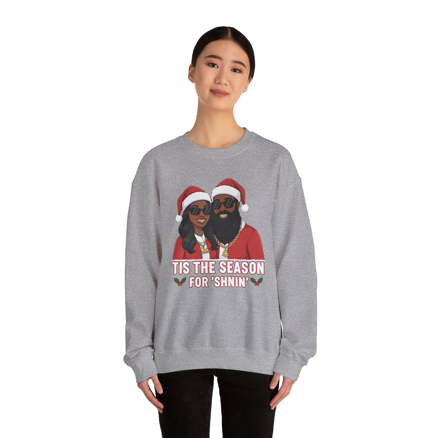 Season For Shinin' Unisex Ugly Christmas Sweatshirt