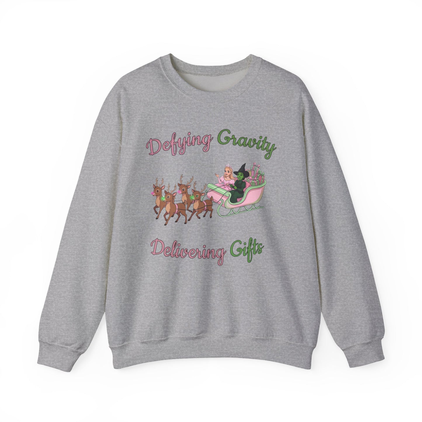 Defying Gravity Wicked Ugly Christmas Sweatshirt