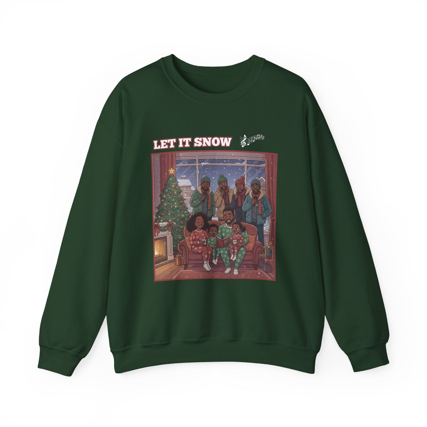 Let It Snow Unisex Ugly Christmas Sweatshirt