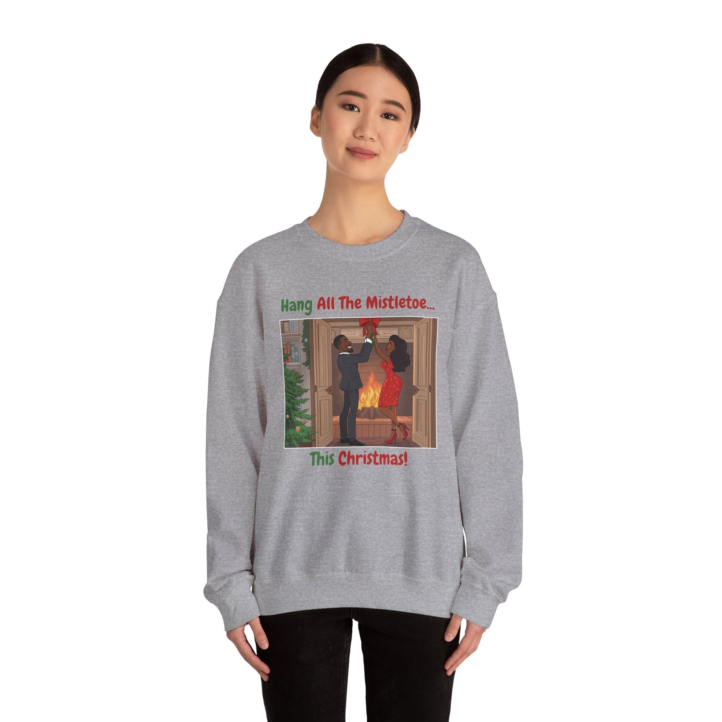 This Christmas (Dark Tone) Unisex Ugly Christmas Sweatshirt