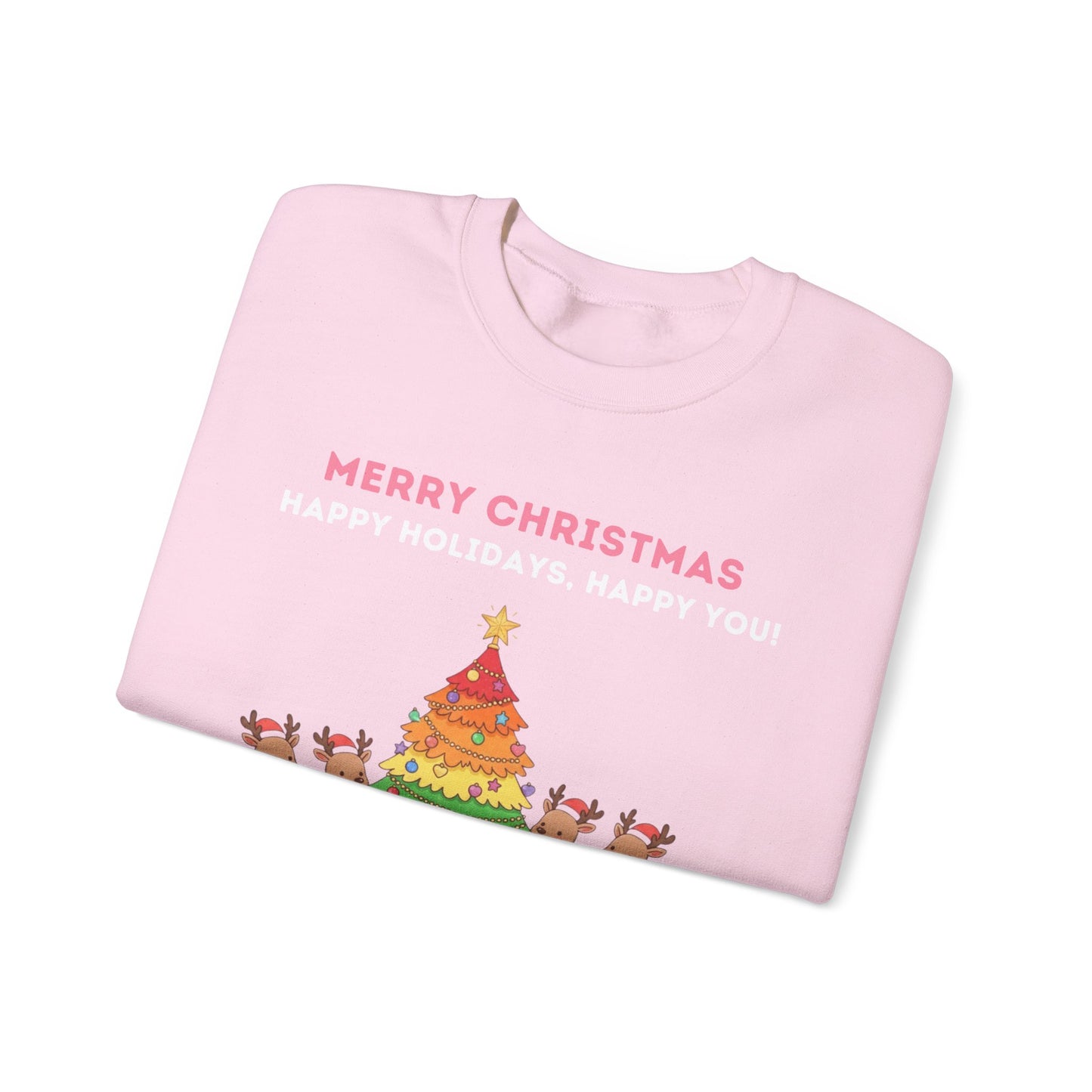 LGBTQ+ Pride Unisex Ugly Christmas Sweatshirt