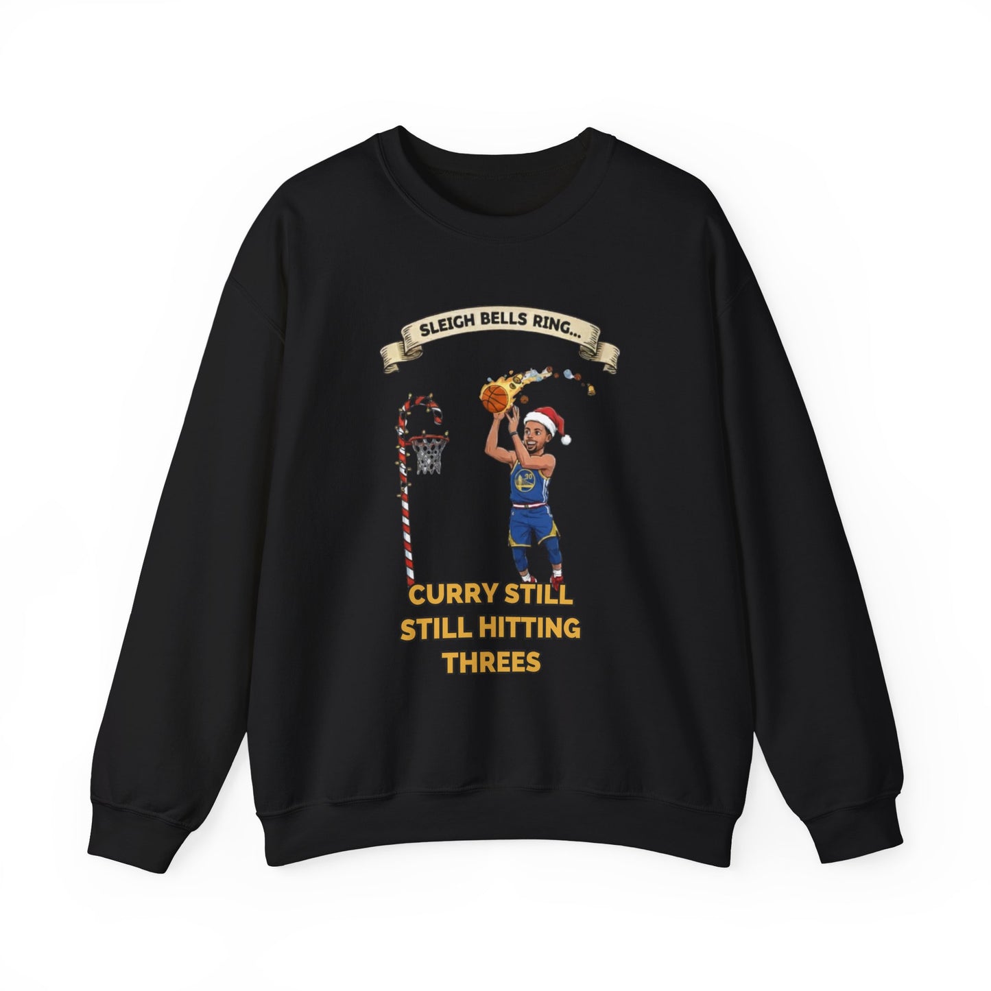 Steph Curry "Still Hitting Threes" Christmas Sweatshirt