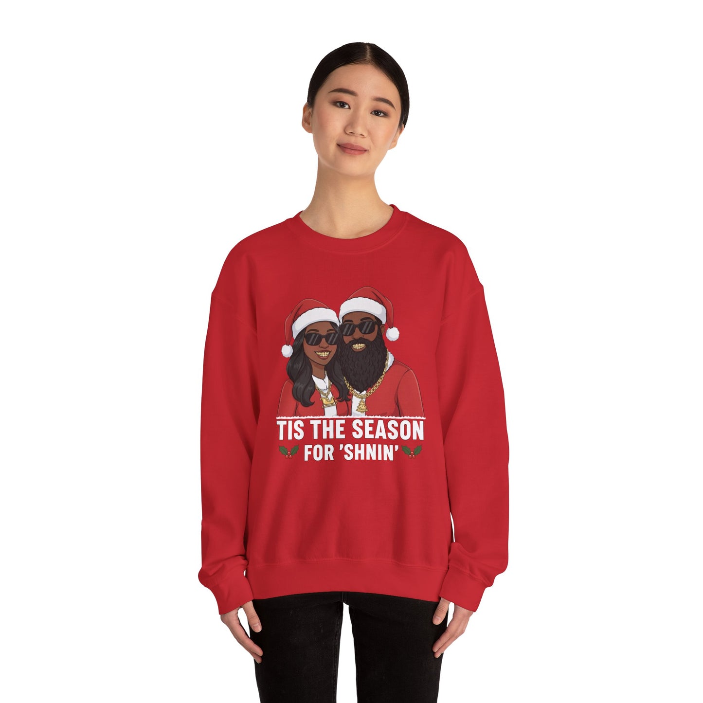 Season For Shinin' Unisex Ugly Christmas Sweatshirt