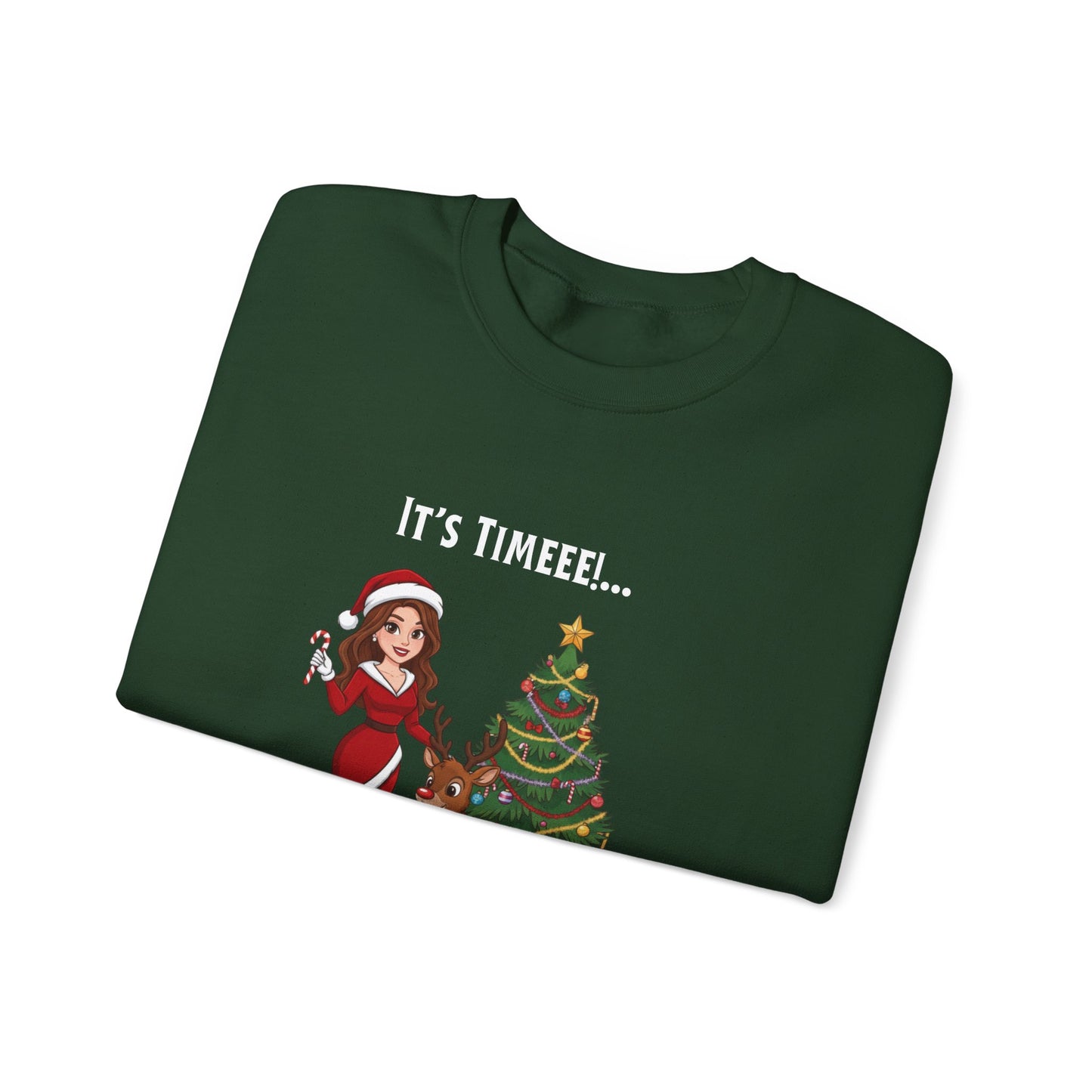 All I Want For Christmas (Light Tone) Unisex Ugly Sweatshirt