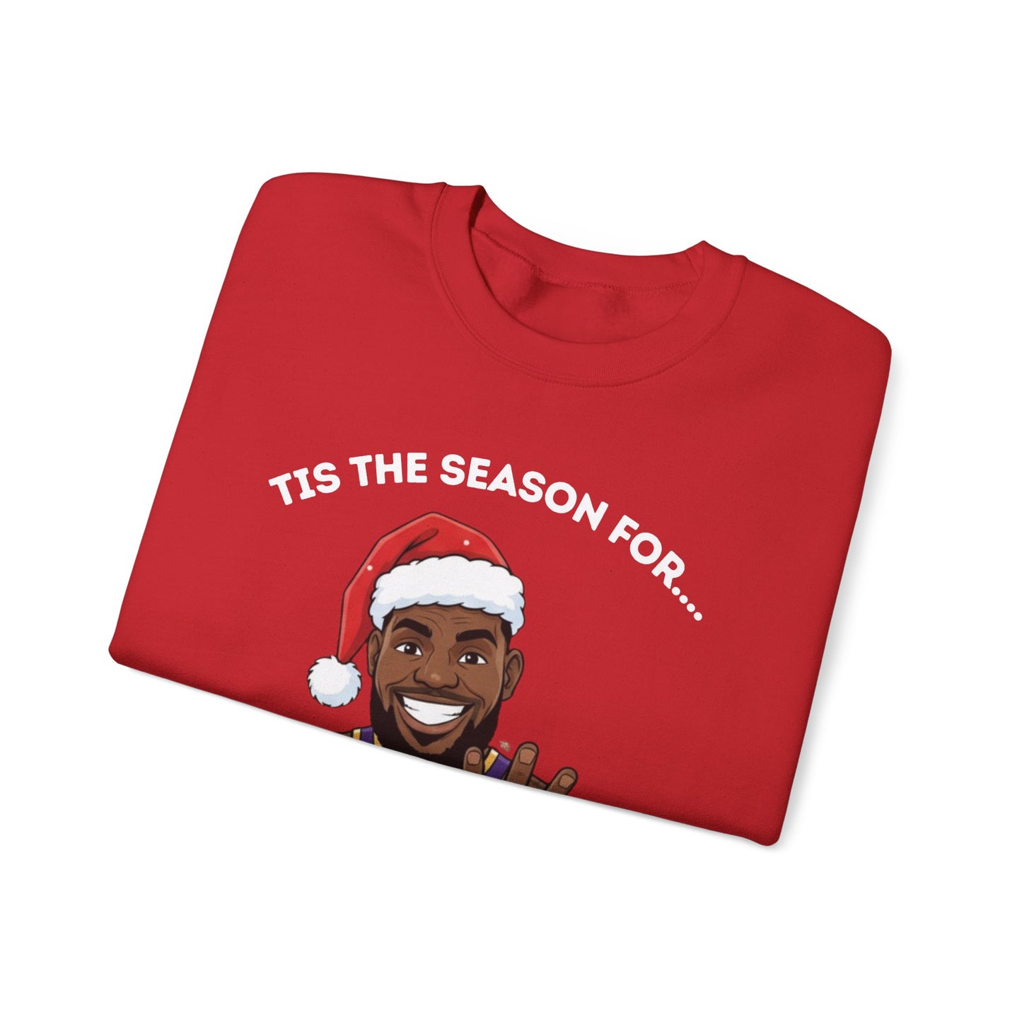 Lebron James Winning Ugly Christmas Sweatshirt