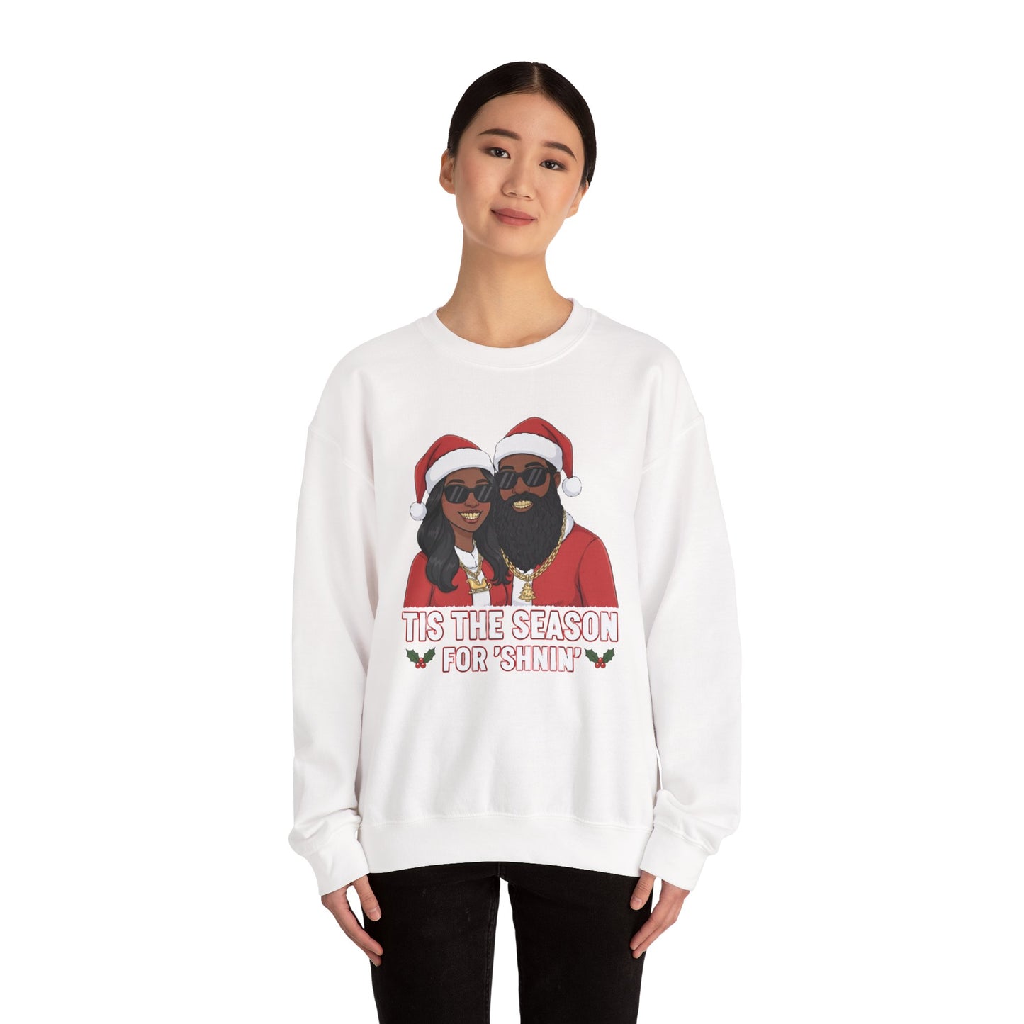 Season For Shinin' Unisex Ugly Christmas Sweatshirt