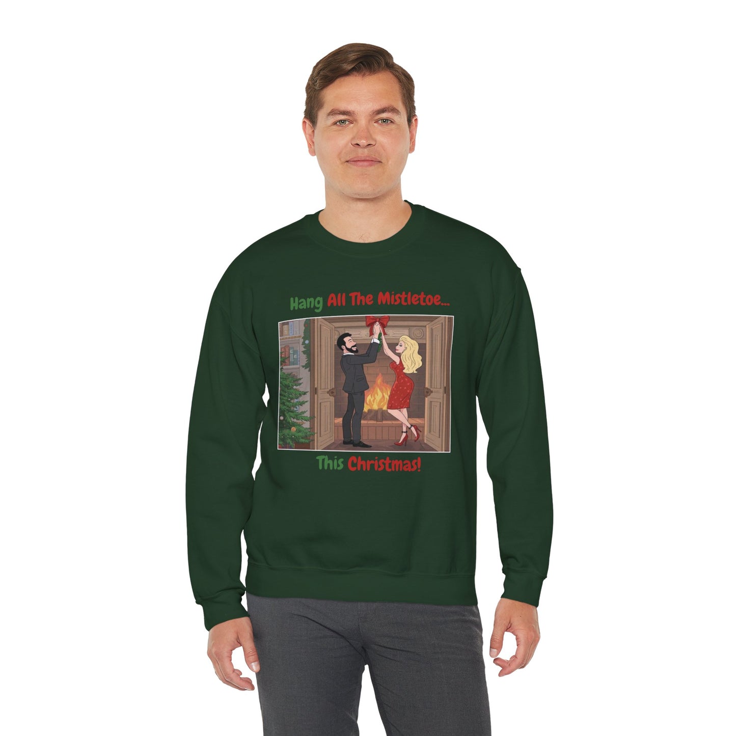 This Christmas (Light Tone) Unisex Ugly Christmas Sweatshirt