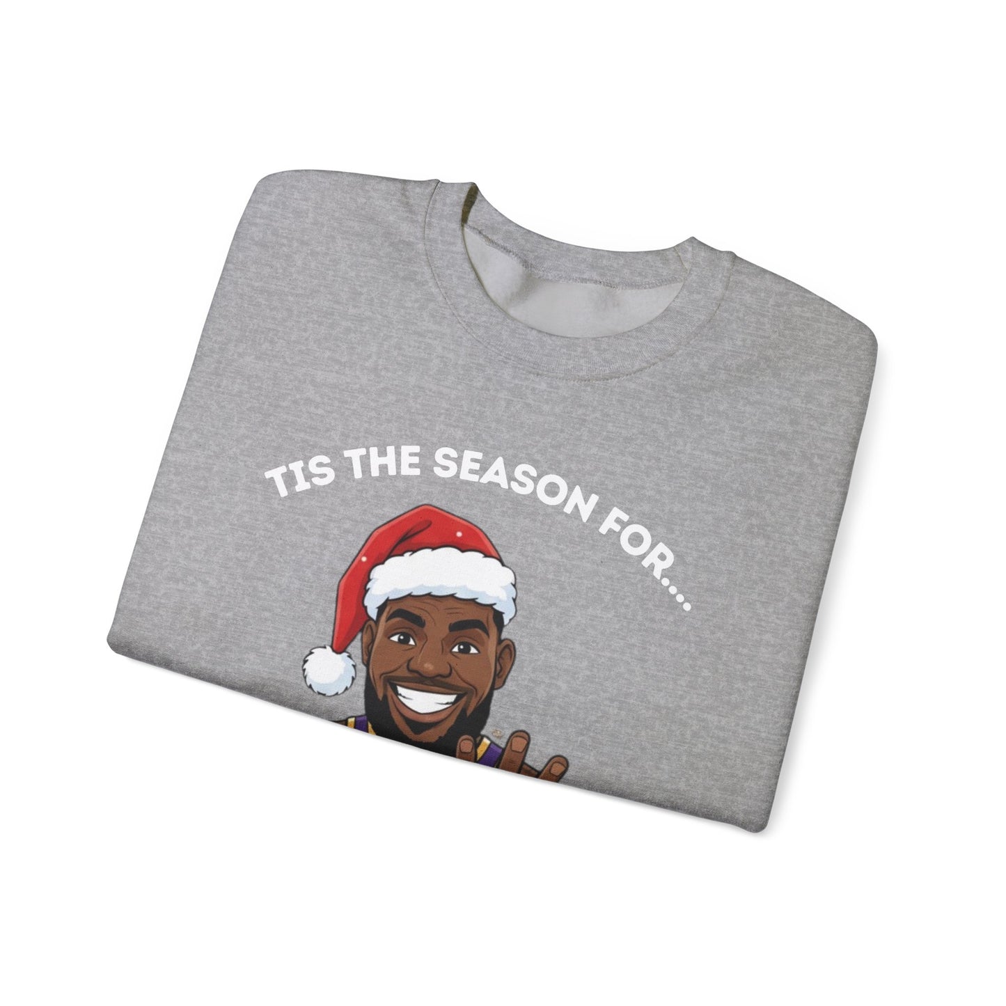 Lebron James Winning Ugly Christmas Sweatshirt