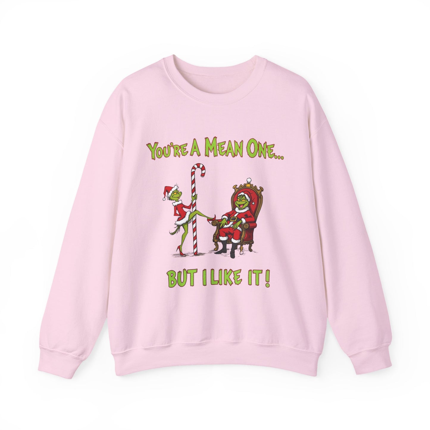 Grinch Inspired Unisex Ugly Christmas Sweatshirt