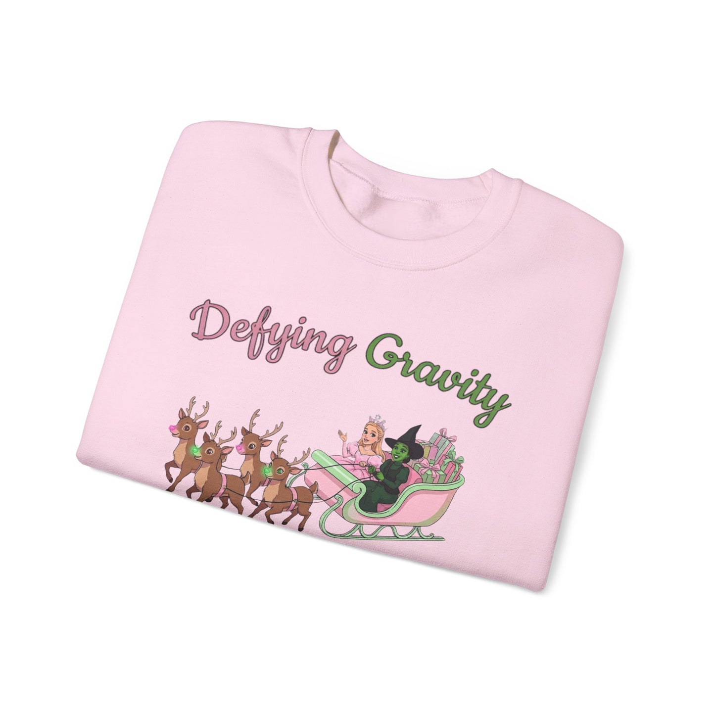 Defying Gravity Wicked Ugly Christmas Sweatshirt