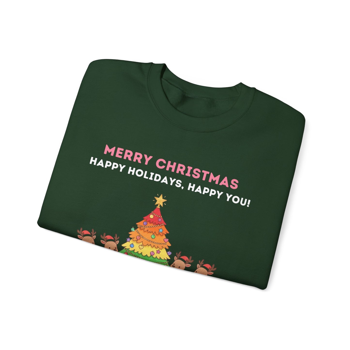 LGBTQ+ Pride Unisex Ugly Christmas Sweatshirt