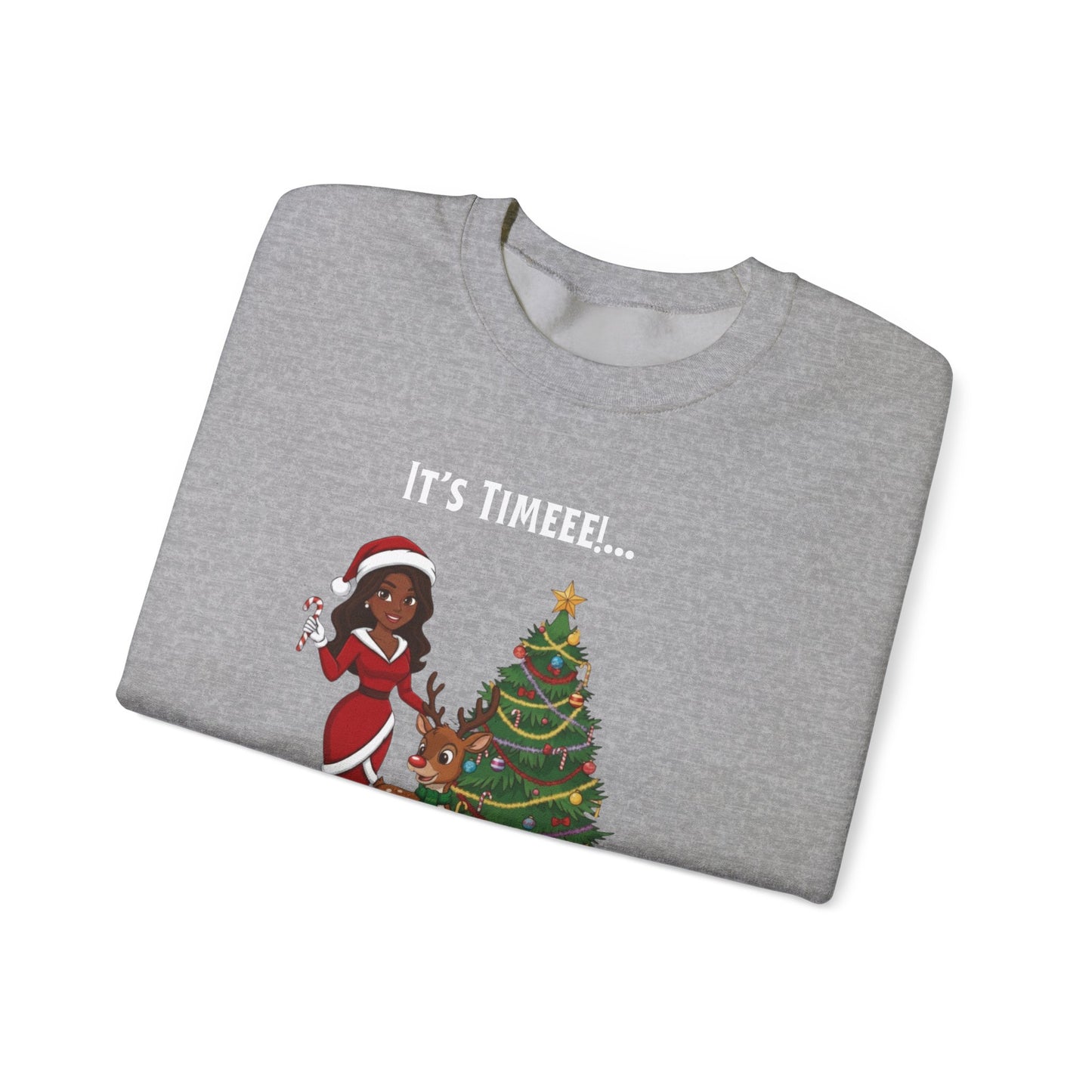 All I Want For Christmas (Dark Tone) Unisex Ugly Christmas Sweatshirt
