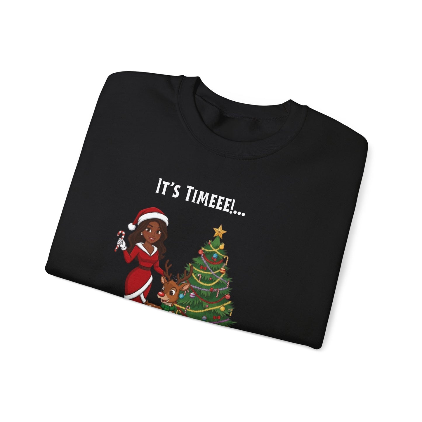 All I Want For Christmas (Dark Tone) Unisex Ugly Christmas Sweatshirt