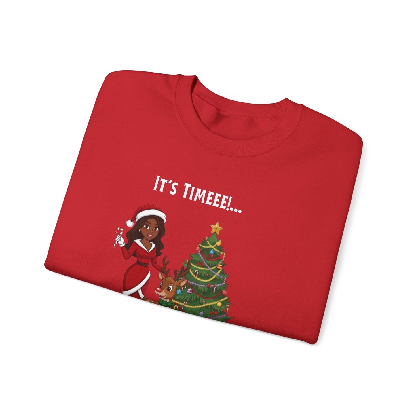 All I Want For Christmas (Dark Tone) Unisex Ugly Christmas Sweatshirt