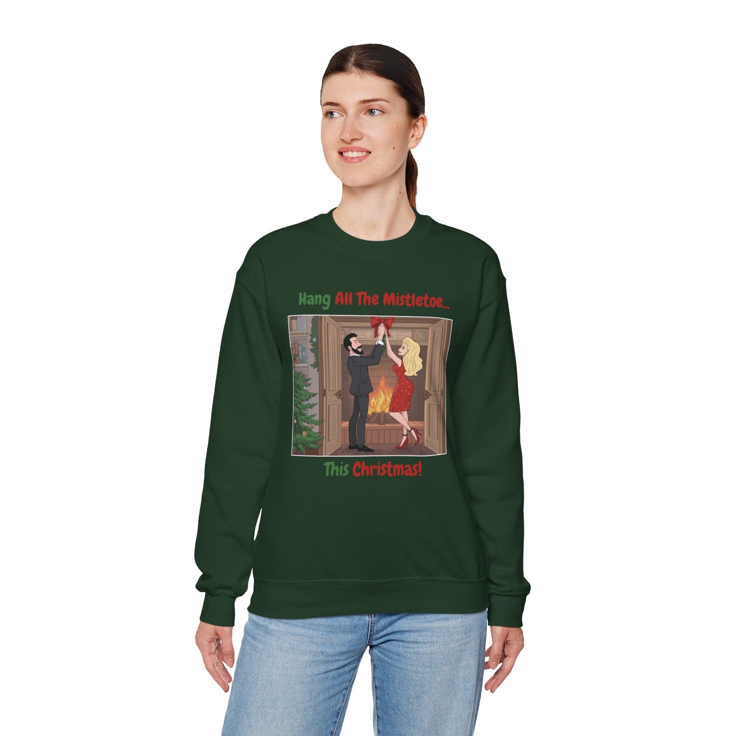 This Christmas (Light Tone) Unisex Ugly Christmas Sweatshirt