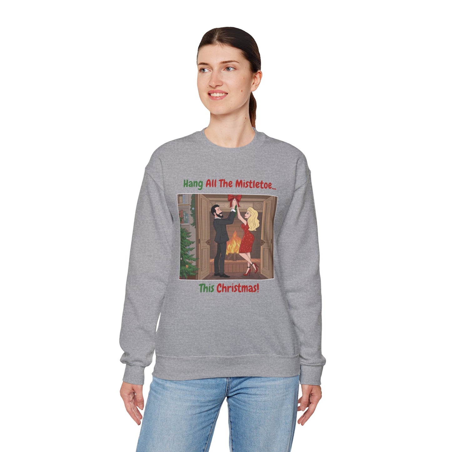 This Christmas (Light Tone) Unisex Ugly Christmas Sweatshirt