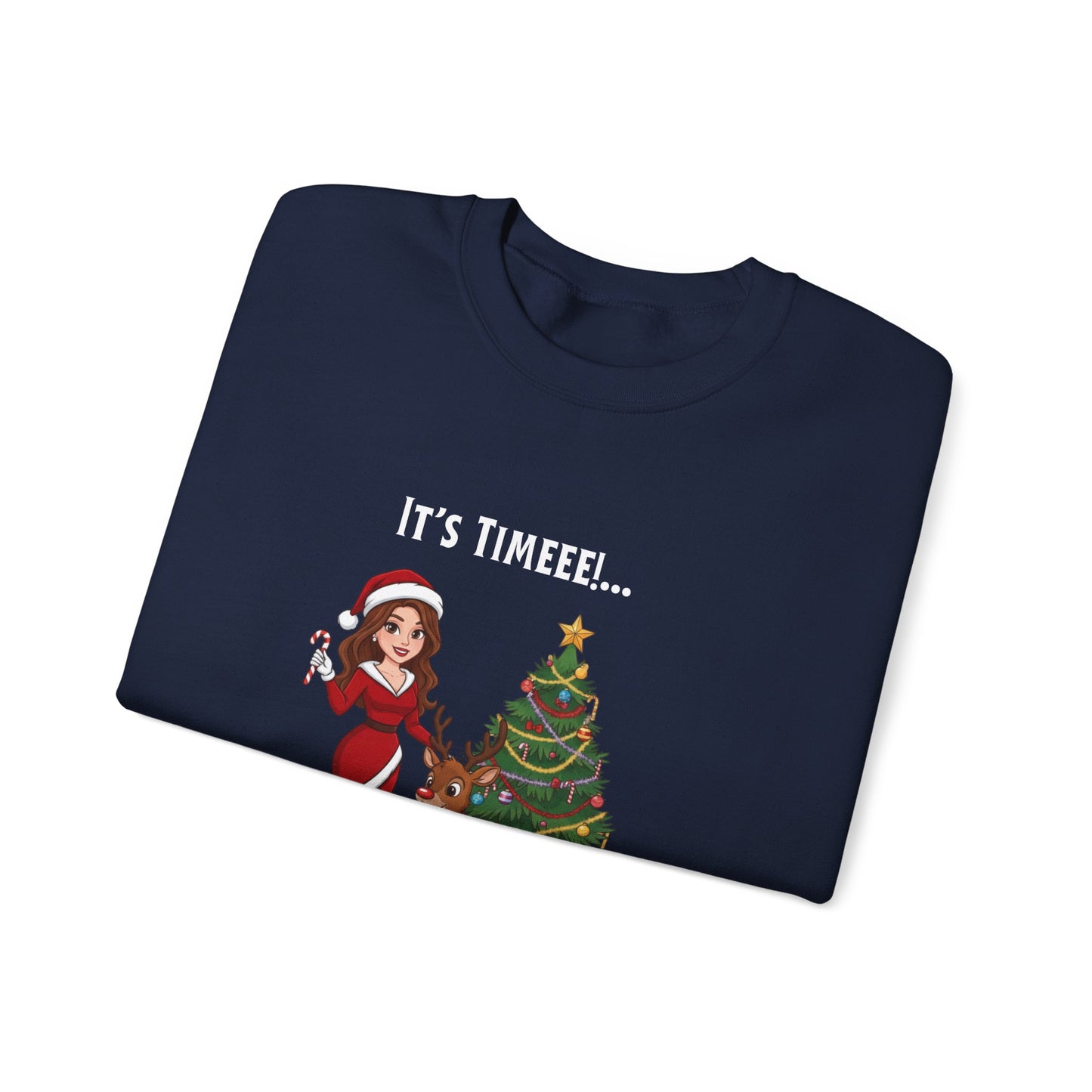 All I Want For Christmas (Light Tone) Unisex Ugly Sweatshirt