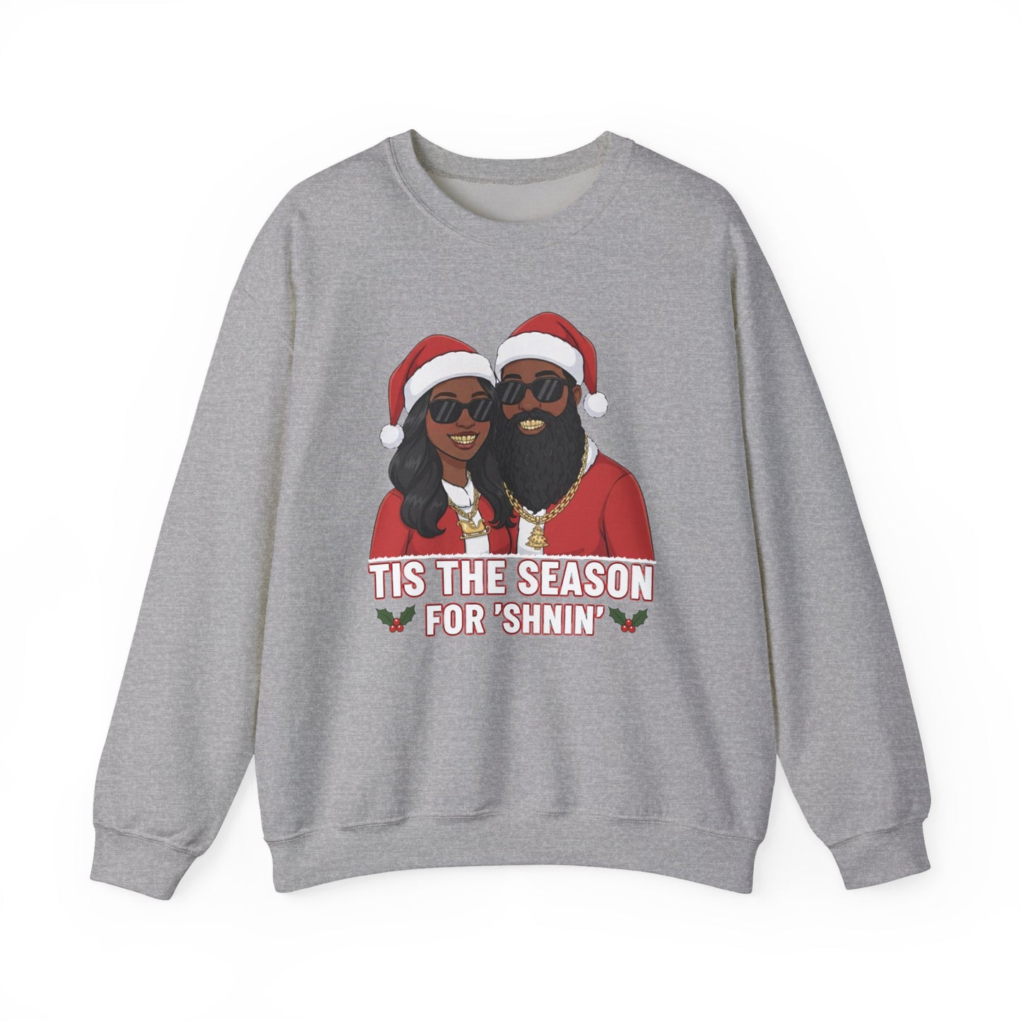 Season For Shinin' Unisex Ugly Christmas Sweatshirt