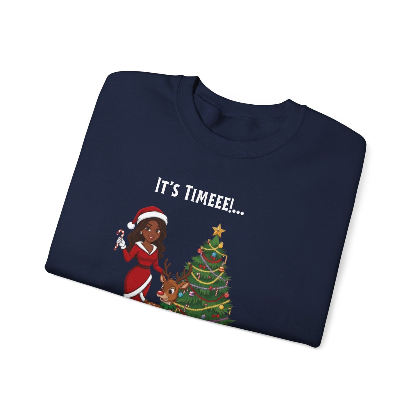 All I Want For Christmas (Dark Tone) Unisex Ugly Christmas Sweatshirt