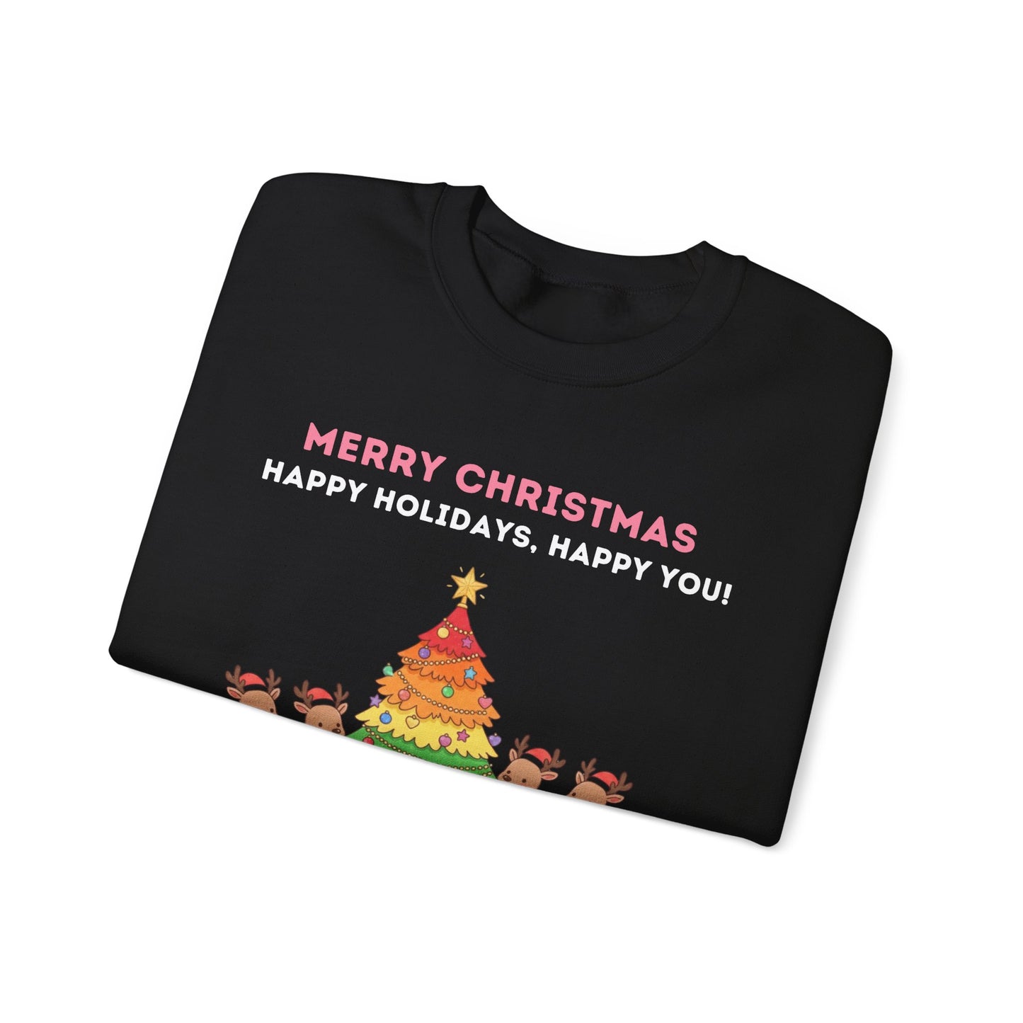 LGBTQ+ Pride Unisex Ugly Christmas Sweatshirt