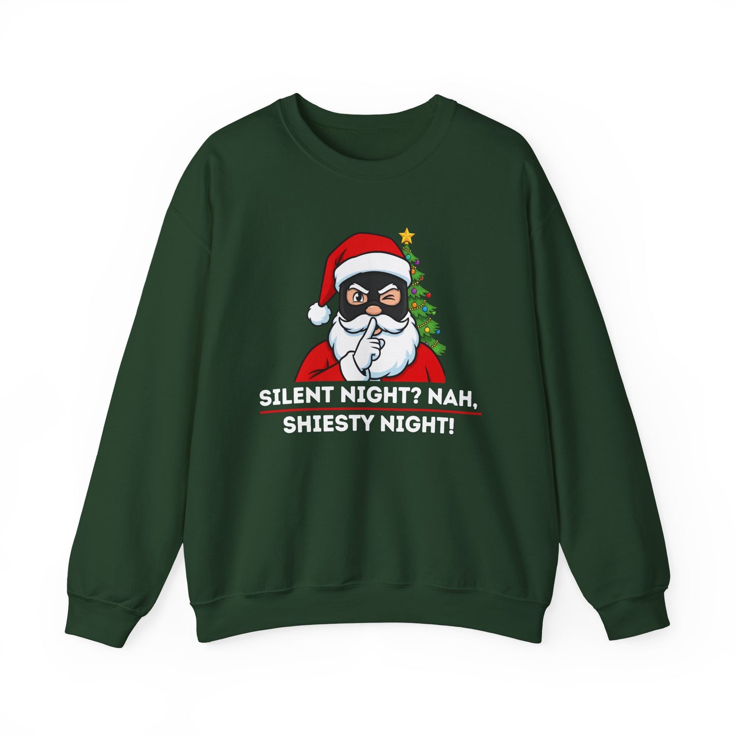 Shiesty Night (Light Tone) Unisex Ugly Christmas Sweatshirt