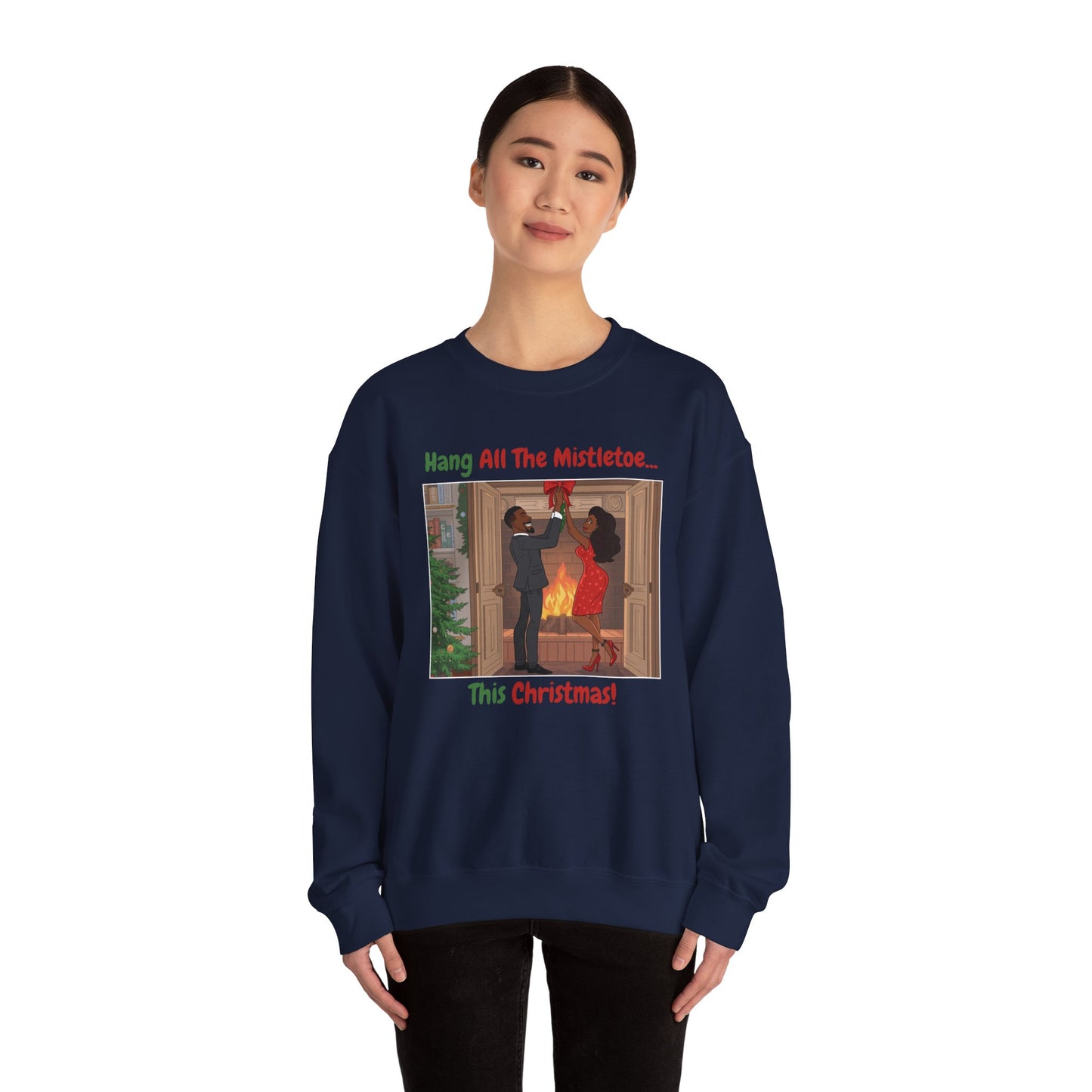This Christmas (Dark Tone) Unisex Ugly Christmas Sweatshirt