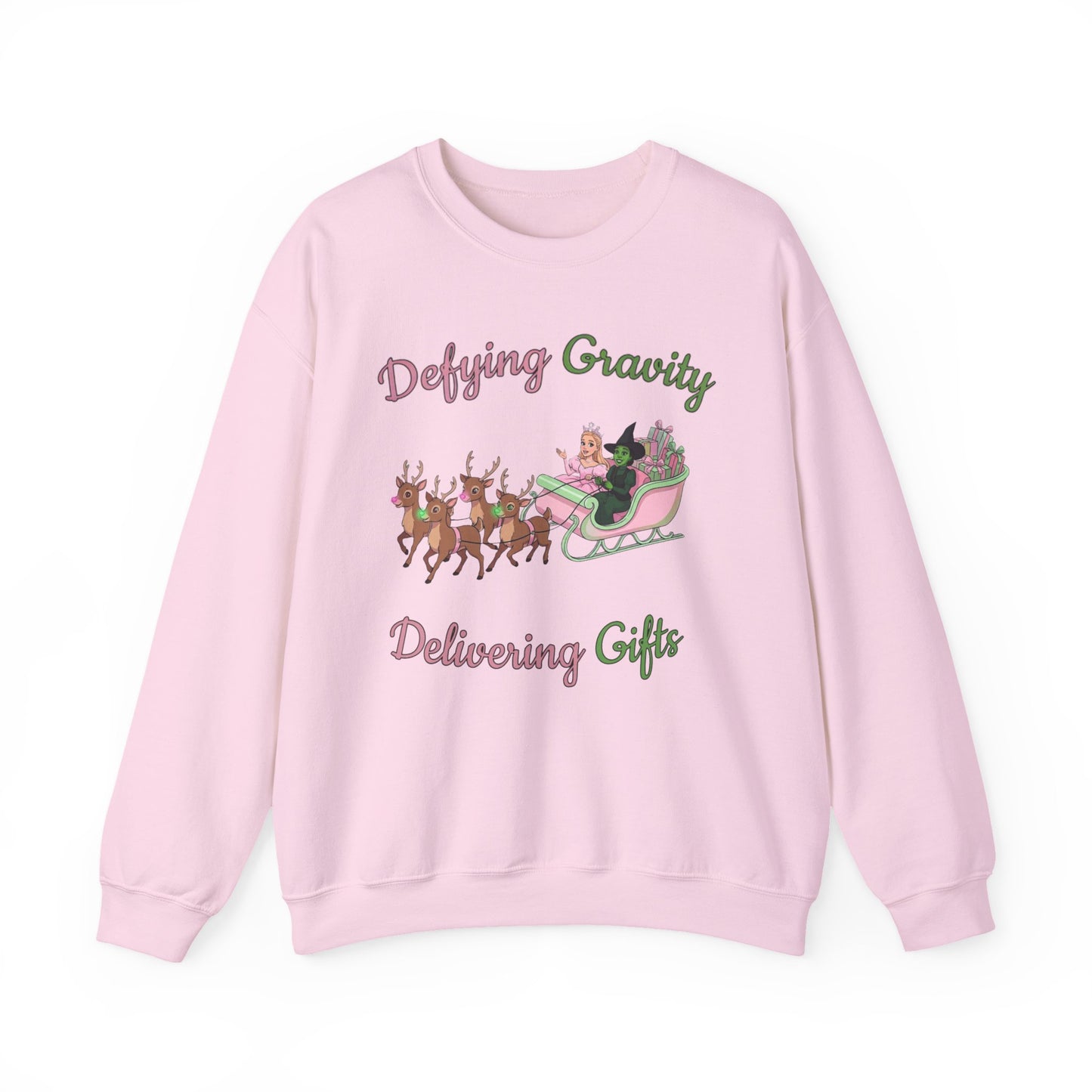 Defying Gravity Wicked Ugly Christmas Sweatshirt