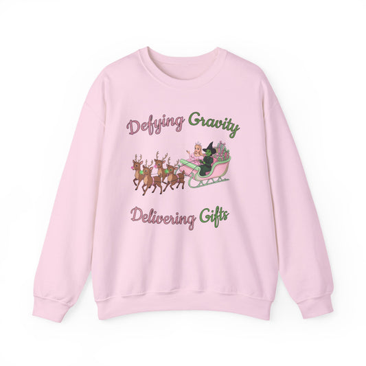Defying Gravity Wicked Ugly Christmas Sweatshirt