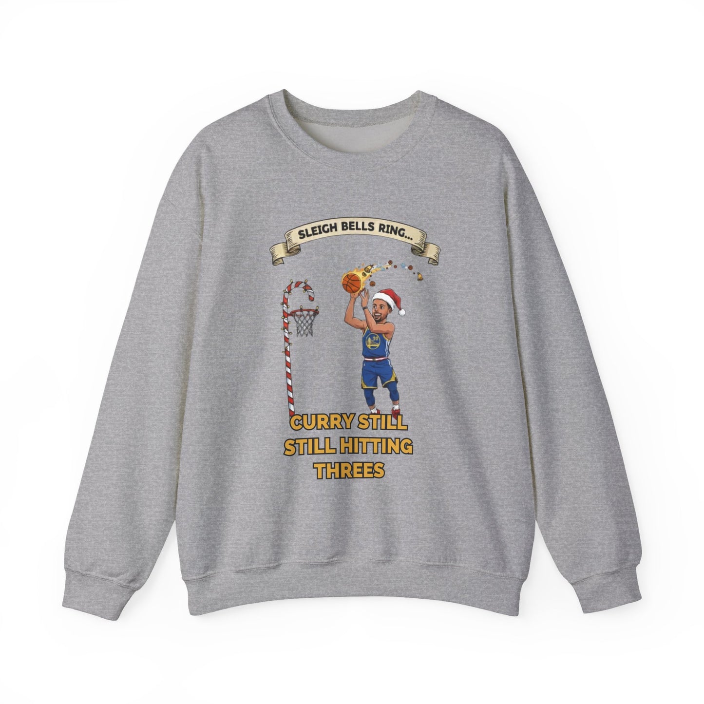 Steph Curry "Still Hitting Threes" Christmas Sweatshirt