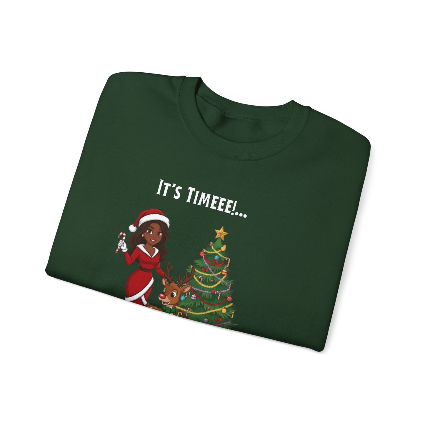 All I Want For Christmas (Dark Tone) Unisex Ugly Christmas Sweatshirt