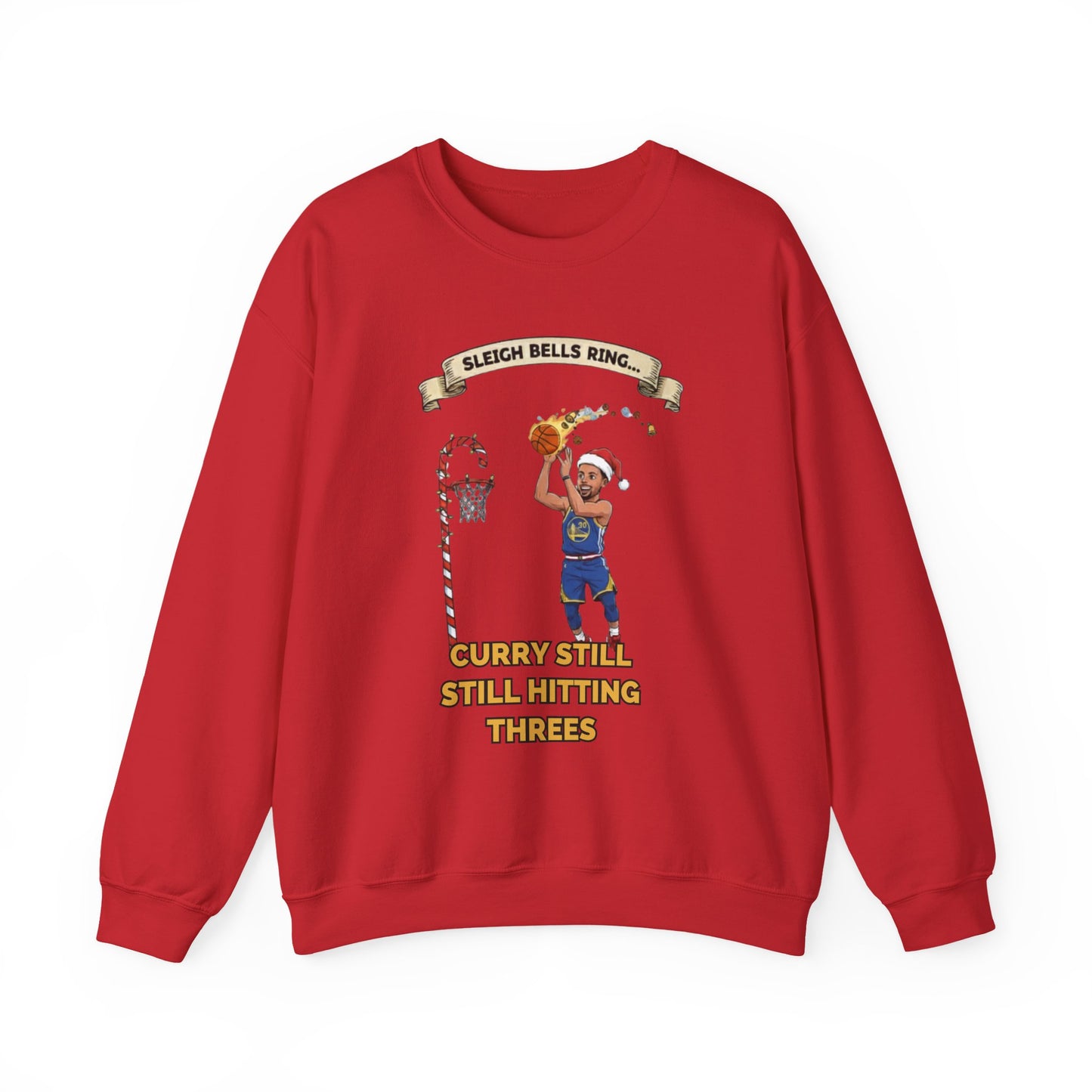 Steph Curry "Still Hitting Threes" Christmas Sweatshirt
