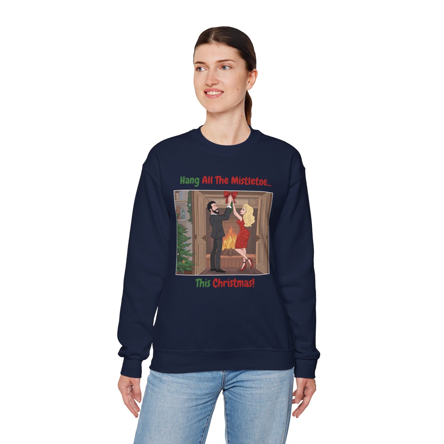 This Christmas (Light Tone) Unisex Ugly Christmas Sweatshirt