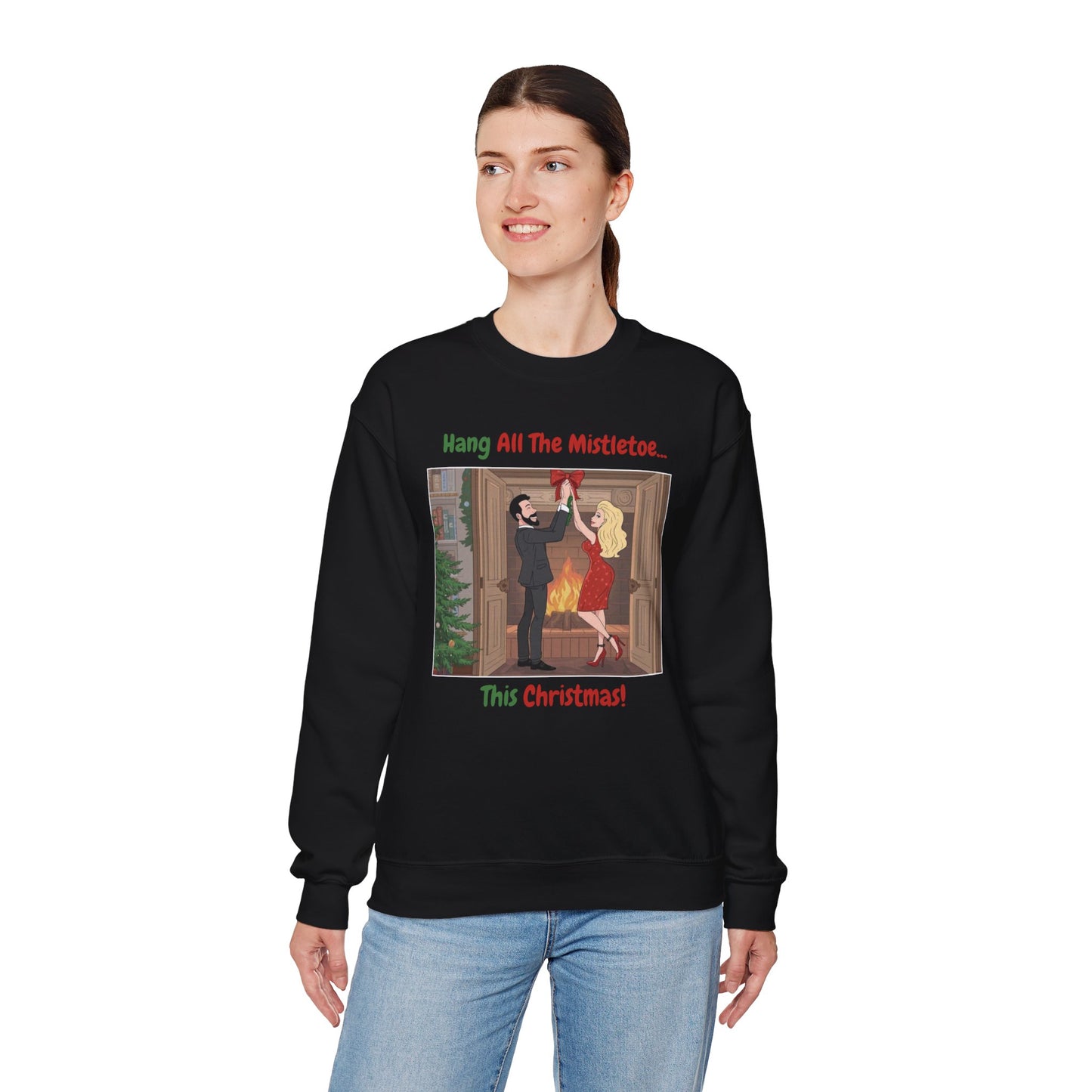 This Christmas (Light Tone) Unisex Ugly Christmas Sweatshirt