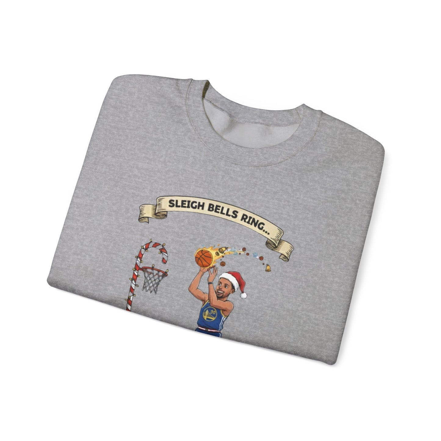 Steph Curry "Still Hitting Threes" Christmas Sweatshirt