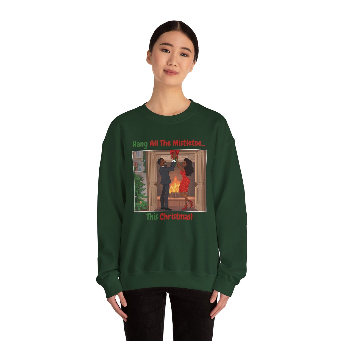 This Christmas (Dark Tone) Unisex Ugly Christmas Sweatshirt