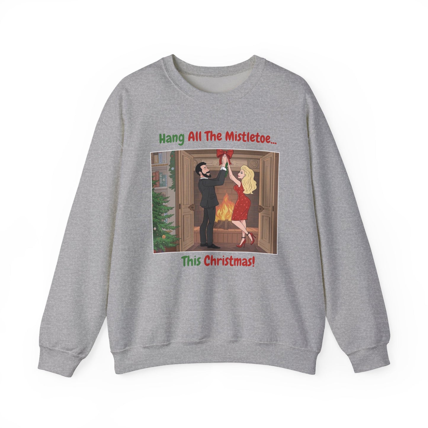 This Christmas (Light Tone) Unisex Ugly Christmas Sweatshirt