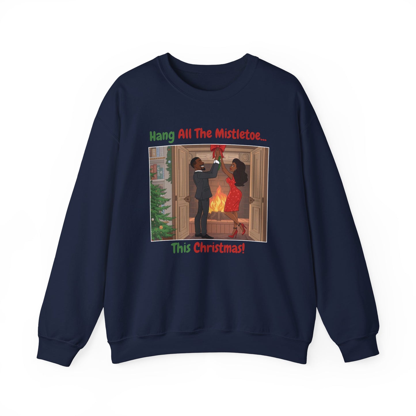This Christmas (Dark Tone) Unisex Ugly Christmas Sweatshirt