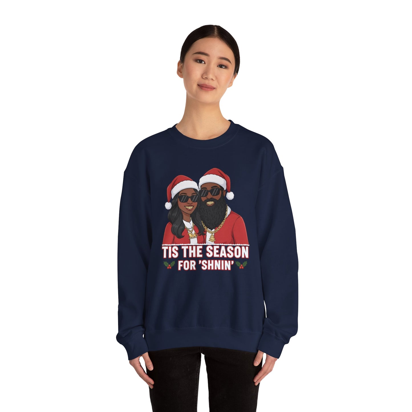Season For Shinin' Unisex Ugly Christmas Sweatshirt