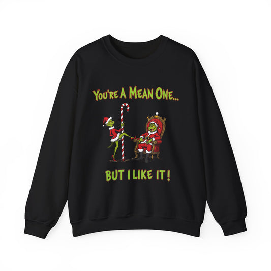 Grinch Inspired Unisex Ugly Christmas Sweatshirt