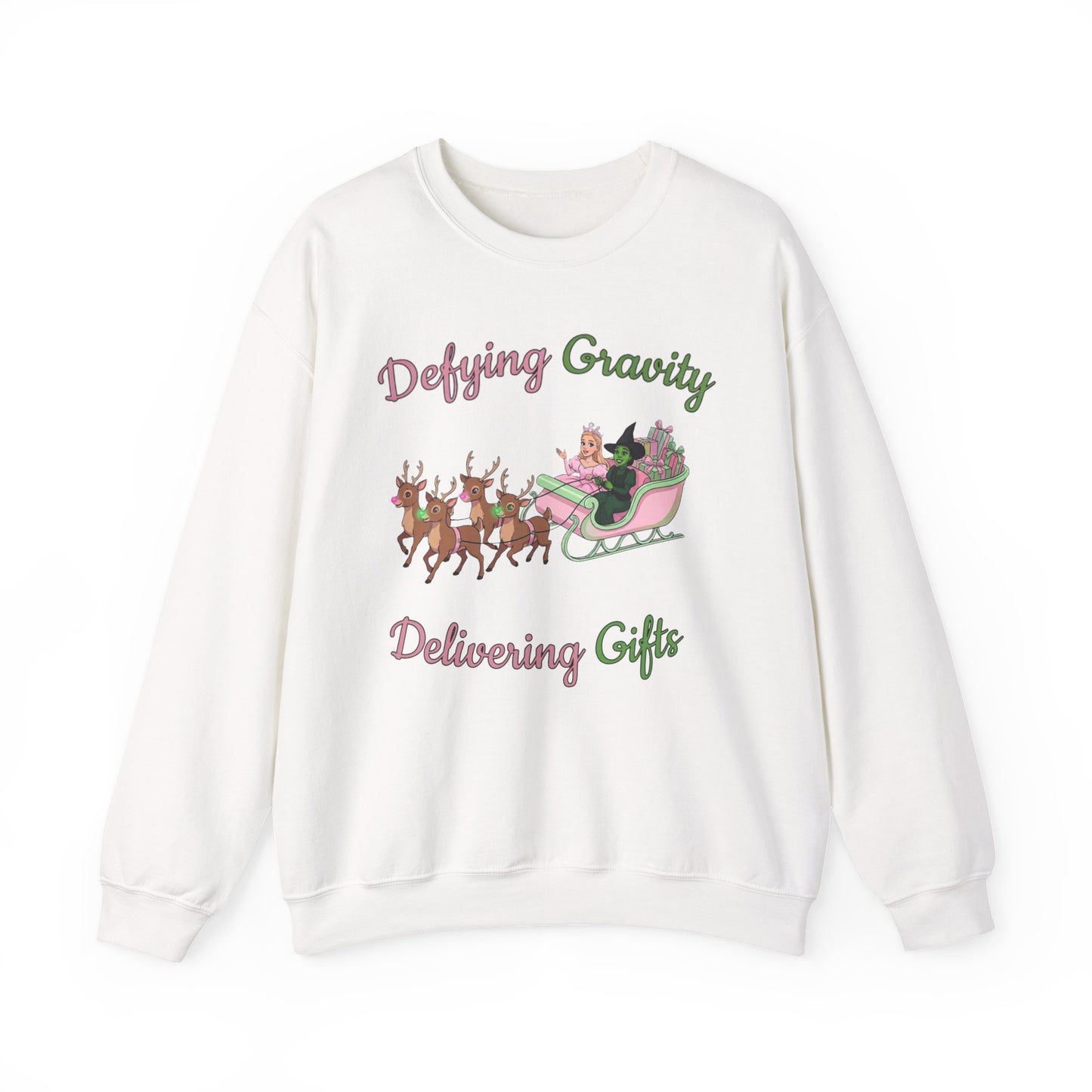 Defying Gravity Wicked Ugly Christmas Sweatshirt