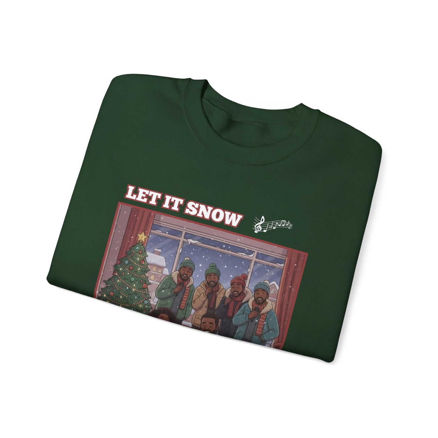Let It Snow Unisex Ugly Christmas Sweatshirt